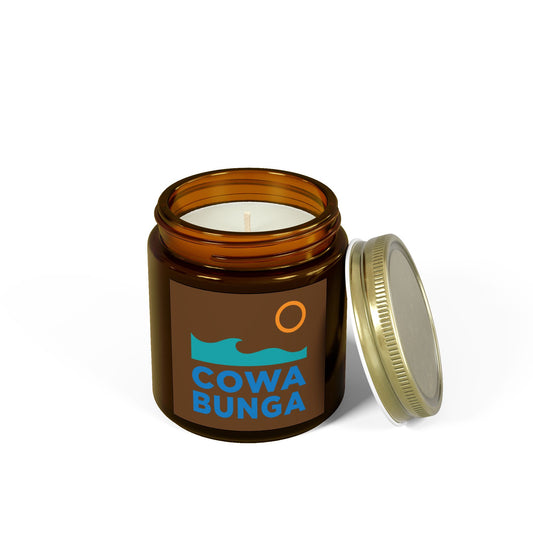 Coconut Apricot Scented Candle - Cowa Bunga | Relaxing Aromatherapy